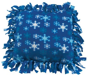 Holiday Tie Pillows Craft